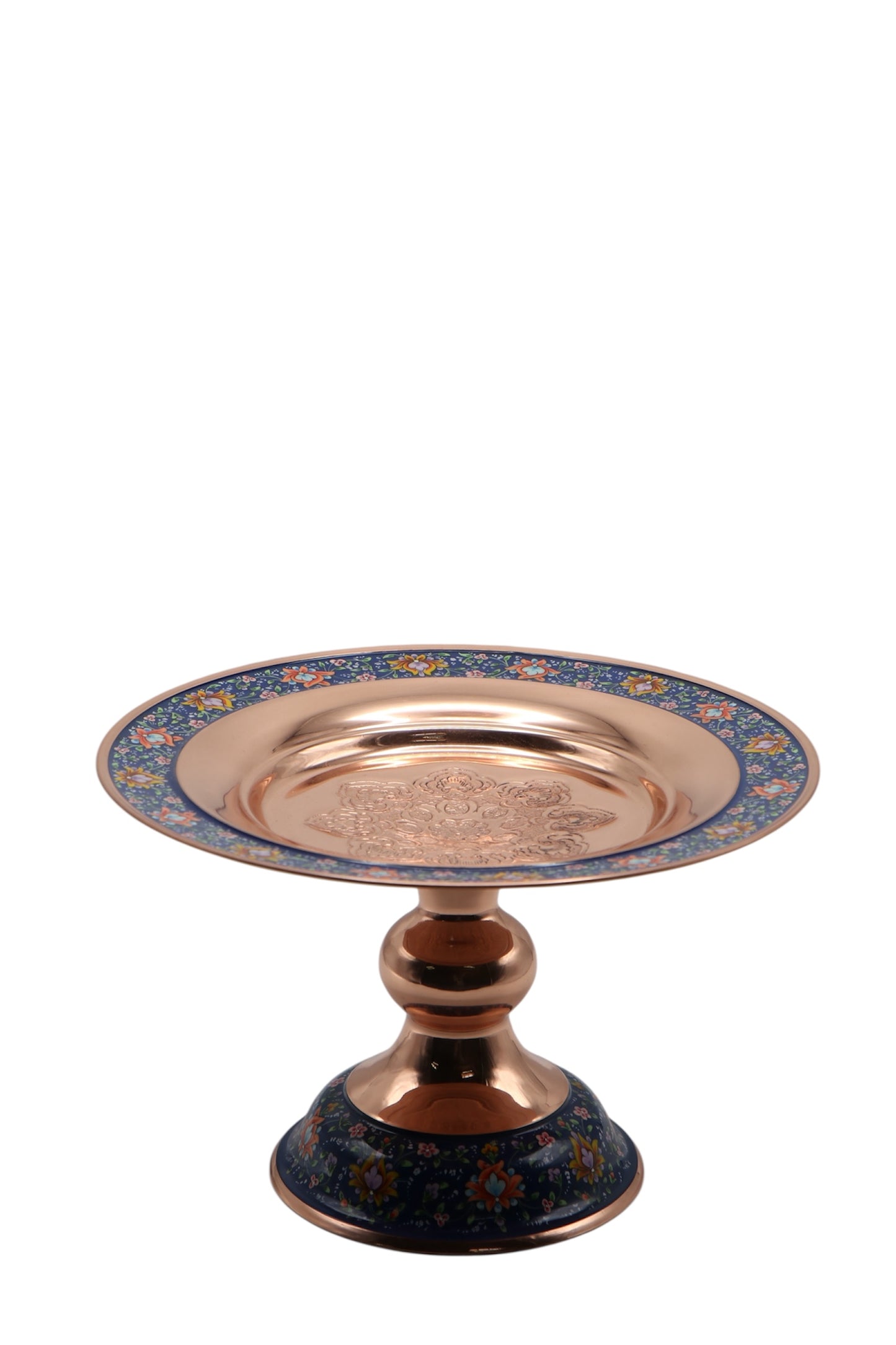 Pardaz (Bule) Hand-Painted Copper Vessel – Artisan Decorative Art