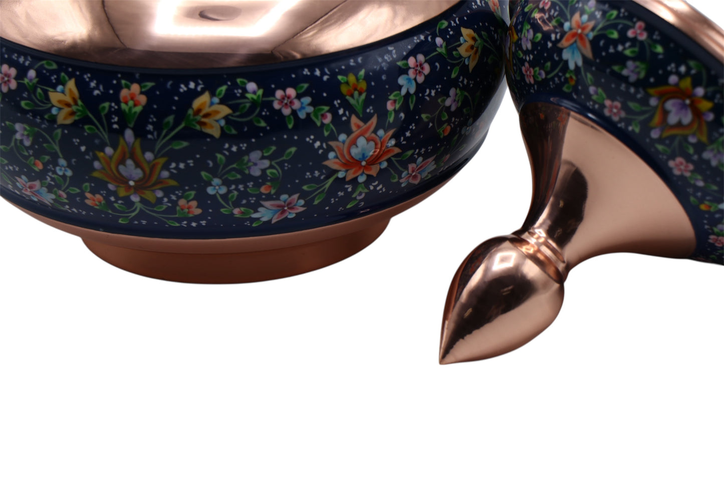 Pardaz (Bule) Hand-Painted Copper Vessel – Artisan Decorative Art